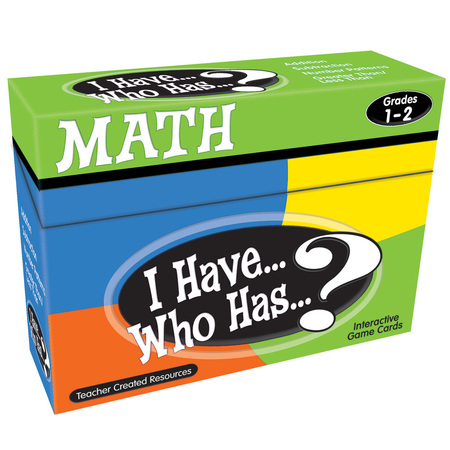 TEACHER CREATED RESOURCES I Have, Who Has Math Game, Grade 1-2 TCR7817